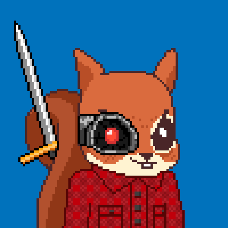 Pixel Squirrels #3423